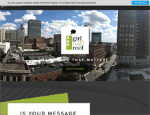 Tablet Screenshot of girlontheroof.com